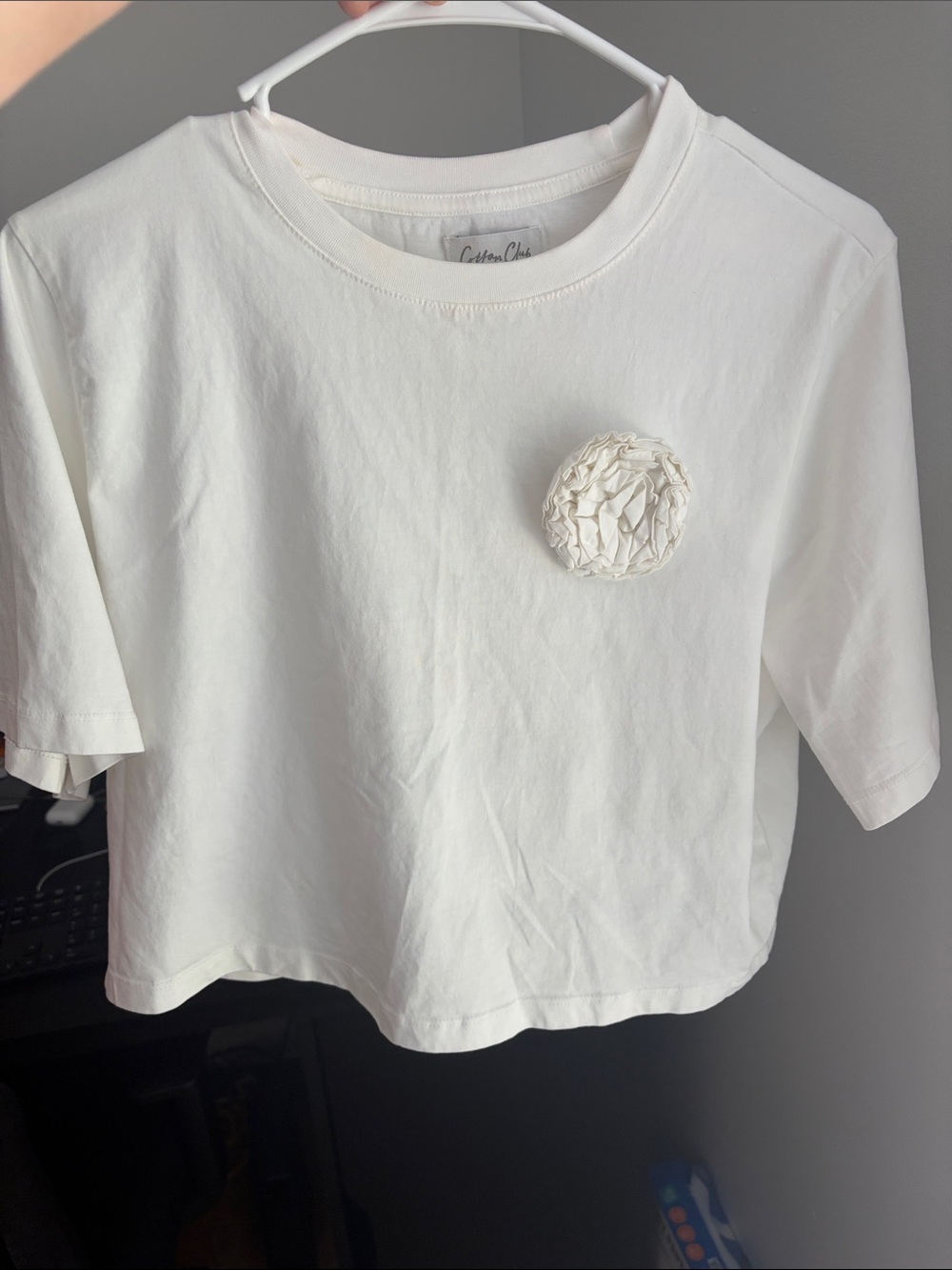 White Short-Sleeve Graphic Tee